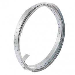 Лента перфорированная монтажная, 2 мм, LM 3см х 10 м, отвер. 4.5-5 мм, цинк Сибртех 46581