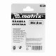 Плашка М6 х 1 мм, Р6М5 Matrix 77075 Плашка М6 х 1 мм, Р6М5 Matrix 77075