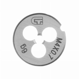 Плашка М4 х 0.7 мм Сибртех 77009 Плашка М4 х 0.7 мм Сибртех 77009