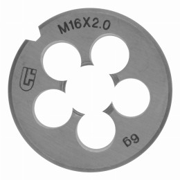 Плашка М16 х 2 мм Сибртех 77044