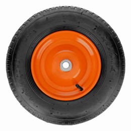 Колесо пневматическое 4.80/4.00-8 D 380 мм, внутренний подшипник D 20 мм, длина оси 90 мм Palisad 68948 Колесо пневматическое 4.80/4.00-8 D 380 мм, внутренний подшипник D 20 мм, длина оси 90 мм Palisad 68948