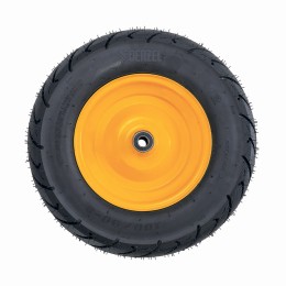 Колесо пневматическое бескамерное 16х4.00-8 D410мм, d12мм, длина оси 104мм Denzel 689525