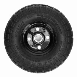 Колесо пневматическое 4.10/3.50-4, колесо D 260 мм. внутренний подшипник D 20 мм, длина оси 50 мм Palisad 68970 Колесо пневматическое 4.10/3.50-4, колесо D 260 мм. внутренний подшипник D 20 мм, длина оси 50 мм Palisad 68970