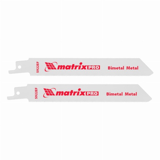 Полотна по металлу для сабельной пилы S922EF 125/1.4 мм, Bimetal, 2 шт, Pro Matrix 782009