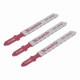 Полотна для электролобзика по металлу, 3 шт, T118G, 50 х 0.8 мм, HSS Matrix Professional 78206 Полотна для электролобзика по металлу, 3 шт, T118G, 50 х 0.8 мм, HSS Matrix Professional 78206