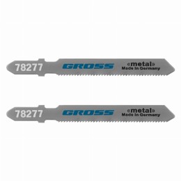 Полотна для электролобзика  по металлу, 2 шт,( 3111-T118A ) Gross 78277