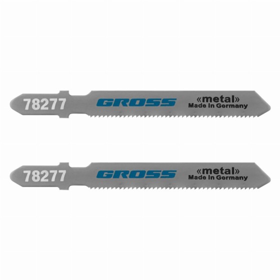 Полотна для электролобзика по металлу, 2 шт,( 3111-T118A ) Gross 78277 Полотна для электролобзика по металлу, 2 шт,( 3111-T118A ) Gross 78277