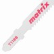 Полотна для электролобзика  по металлу, 3 шт, T118B, 50 x 2 мм, HSS Matrix 78229