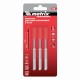 Полотна для электролобзика по металлу, 3 шт, T118AF, 55 х 1.2 мм, Bimetal Matrix Professional 78209