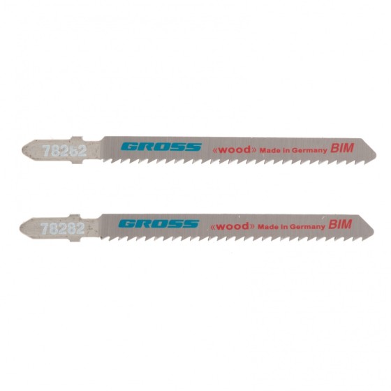 Полотна для электролобзика Profi, 2 шт, ( 3101F-T101BF ) Gross 78282 Полотна для электролобзика Profi, 2 шт, ( 3101F-T101BF ) Gross 78282
