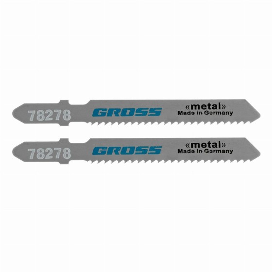 Полотна для электролобзика по металлу, 2 шт, ( 3113-T118B ) Gross 78278 Полотна для электролобзика по металлу, 2 шт, ( 3113-T118B ) Gross 78278