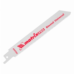 Полотна универсальные для сабельной пилы S922VF, 125/1.8-2.5 мм, Bimetal, 2 шт, Pro Matrix 782001 Полотна универсальные для сабельной пилы S922VF, 125/1.8-2.5 мм, Bimetal, 2 шт, Pro Matrix 782001