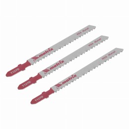 Полотна для электролобзика по металлу, 3 шт, T127D, 75 х 3 мм, HSS Matrix Professional 78208