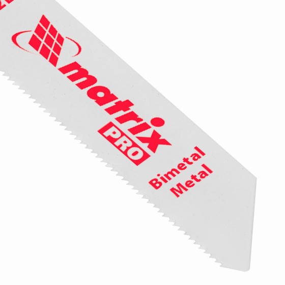 Полотна по металлу для сабельной пилы S522EF 75/1.4 мм, Bimetal, 2 шт, Pro Matrix 782008
