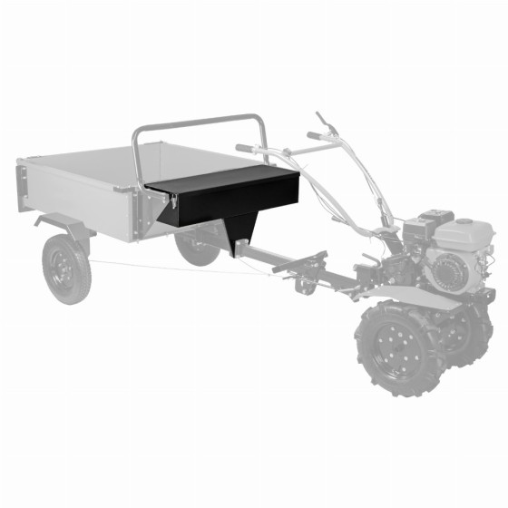 Ящик-сиденье для мотоблочного прицепа B-500 Denzel 59951 Ящик-сиденье для мотоблочного прицепа B-500 Denzel 59951