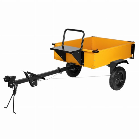 Прицеп для мотоблока TT-500, оцинк., груз. 500 кг, рег. сцепка, колеса 4.00-10, в упаковке Denzel 59950 Прицеп для мотоблока TT-500, оцинк., груз. 500 кг, рег. сцепка, колеса 4.00-10, в упаковке Denzel 59950