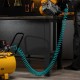 Полиуретановый спиральный шланг профессиональный BASF, 15 м, с быстросъемными соединением Stels 57009