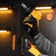 Полиуретановый спиральный шланг профессиональный BASF, 15 м, с быстросъемными соединением Stels 57009