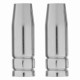 Сопло газовое d12, длина 53м, 2 шт для MIG горелки тип 15 Denzel 93646 Сопло газовое d12, длина 53м, 2 шт для MIG горелки тип 15 Denzel 93646