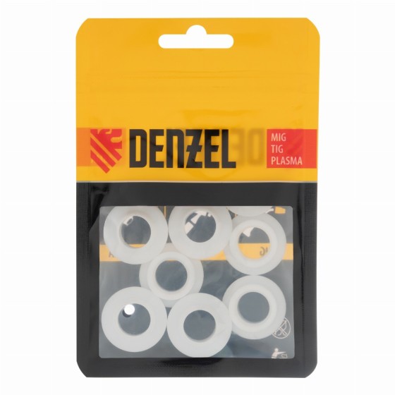 Кольцо газовой линзы для TIG горелки тип 26, 10 шт Denzel 93660 Кольцо газовой линзы для TIG горелки тип 26, 10 шт Denzel 93660