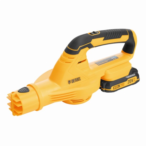 Воздуходувка аккумуляторная, AB-500, 60 м/с, 500 м3/ч, Li-Ion, 20 В Denzel 59608 Воздуходувка аккумуляторная, AB-500, 60 м/с, 500 м3/ч, Li-Ion, 20 В Denzel 59608
