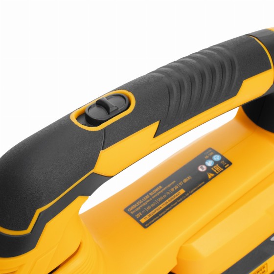 Воздуходувка аккумуляторная, AB-500, 60 м/с, 500 м3/ч, Li-Ion, 20 В Denzel 59608 Воздуходувка аккумуляторная, AB-500, 60 м/с, 500 м3/ч, Li-Ion, 20 В Denzel 59608