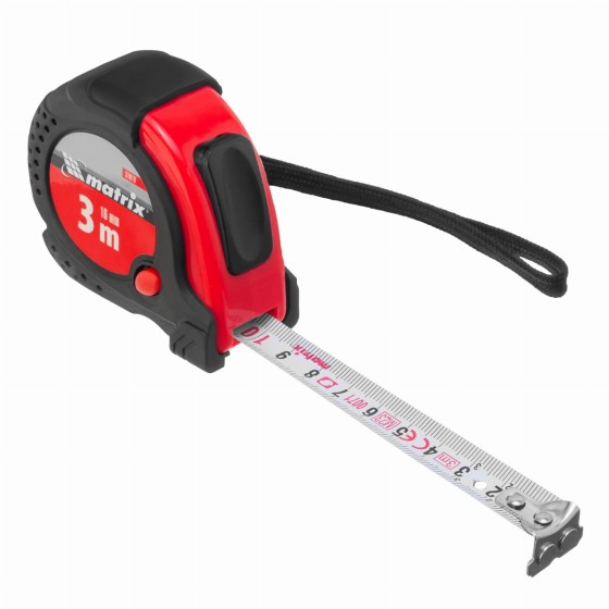 Рулетка Status Magnet fixation,3 м х 16 мм,обрезиненный корпус,зацеп с магнитом Matrix 31019 Рулетка Status Magnet fixation,3 м х 16 мм,обрезиненный корпус,зацеп с магнитом Matrix 31019