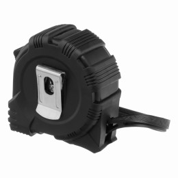 Рулетка Black,5 м х 19 мм,обрезиненный корпус Matrix 31014