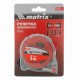 Рулетка Crystal,5 м х 19 мм,корпус из поликарбоната Matrix 31072 Рулетка Crystal,5 м х 19 мм,корпус из поликарбоната Matrix 31072