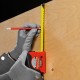 Рулетка Double fixation,10 м х 25 мм,обрезиненный корпус,двойная плавная фиксация Matrix 31061 Рулетка Double fixation,10 м х 25 мм,обрезиненный корпус,двойная плавная фиксация Matrix 31061