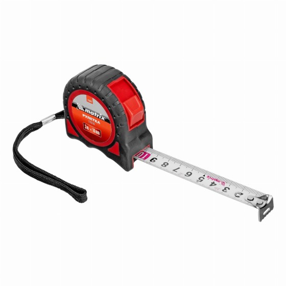 Рулетка Strong,3 м х 16 мм,обрезиненный корпус Matrix 31078 Рулетка Strong,3 м х 16 мм,обрезиненный корпус Matrix 31078