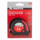 Рулетка Status Magnet fixation,3 м х 16 мм,обрезиненный корпус,зацеп с магнитом Matrix 31019 Рулетка Status Magnet fixation,3 м х 16 мм,обрезиненный корпус,зацеп с магнитом Matrix 31019