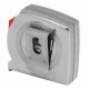 Рулетка Chrom,2 м x 13 мм,хромированный корпус Matrix 31032