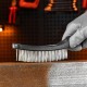 Щетка пятирядная металлическая с пластмассовой ручкой Sparta 748675 Щетка пятирядная металлическая с пластмассовой ручкой Sparta 748675