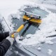 Щетка-сметка со скребком, телескоп, поворотная голова, водосгон 950-1320 мм Denzel 55327