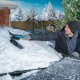 Щетка-сметка для снега со скребком 530 мм, бирюзовая Sparta 552985 Щетка-сметка для снега со скребком 530 мм, бирюзовая Sparta 552985