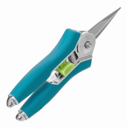Секатор цветочный, 150 мм, металлические обрезиненные рукоятки, Luxe, Palisad 60500 Секатор цветочный, 150 мм, металлические обрезиненные рукоятки, Luxe, Palisad 60500