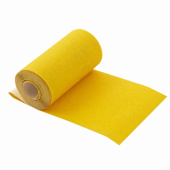 Шкурка на бумажной основе, LP41C, зернистость 8Н(P 150) мини-рулон 100 мм х 5 м, 