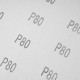 Шлифлист на тканевой основе, P 80, 230 х 280 мм, 10 шт, влагостойкий Сибртех 756417