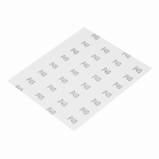 Шлифлист на тканевой основе, P 40, 230 х 280 мм, 10 шт, влагостойкий Сибртех 756337
