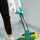 Швабра отжимная, 110 см, губка PVA 26х5,5х6 см, телескопическая рукоятка, бирюзовая, Home Palisad 935165 Швабра отжимная, 110 см, губка PVA 26х5,5х6 см, телескопическая рукоятка, бирюзовая, Home Palisad 935165