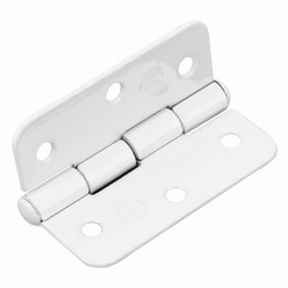 Петля накладная ПН5-60, белая, 4 шт, (Металлист) 91561