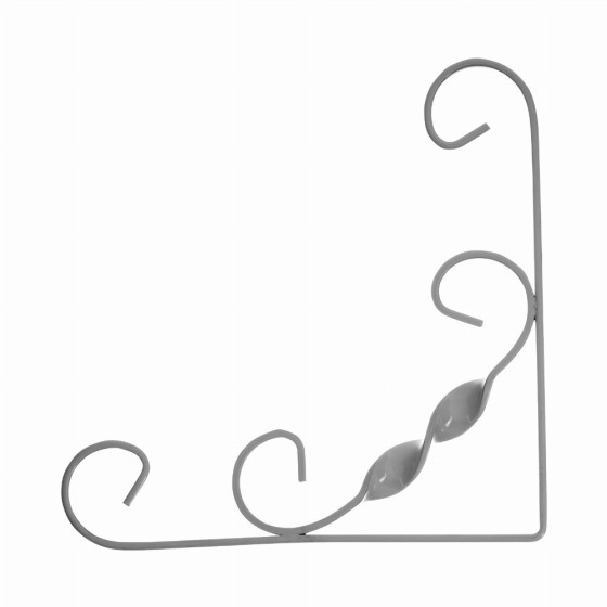 Кронштейн декоративный, 150 х 150 мм, белый Сибртех 94050 Кронштейн декоративный, 150 х 150 мм, белый Сибртех 94050