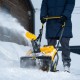 Бензиновая снегоуборочная машина SB 460 Sled, 99cc, лыжи ручной старт Denzel 97648