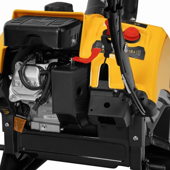 Бензиновая снегоуборочная машина SB 460 Sled, 99cc, лыжи ручной старт Denzel 97648