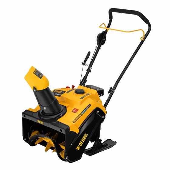 Бензиновая снегоуборочная машина SB 460 Sled, 99cc, лыжи ручной старт Denzel 97648