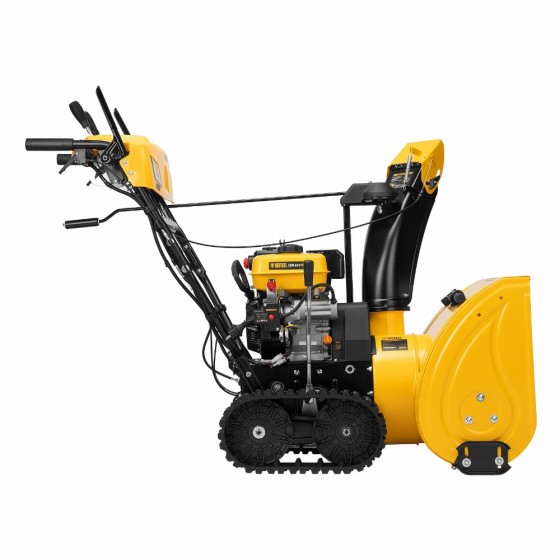 Бензиновая снегоуборочная машина SBM 610DT PRO, 212cc, гусеницы, эл.старт, блок. дифф. Denzel 97657 Бензиновая снегоуборочная машина SBM 610DT PRO, 212cc, гусеницы, эл.старт, блок. дифф. Denzel 97657