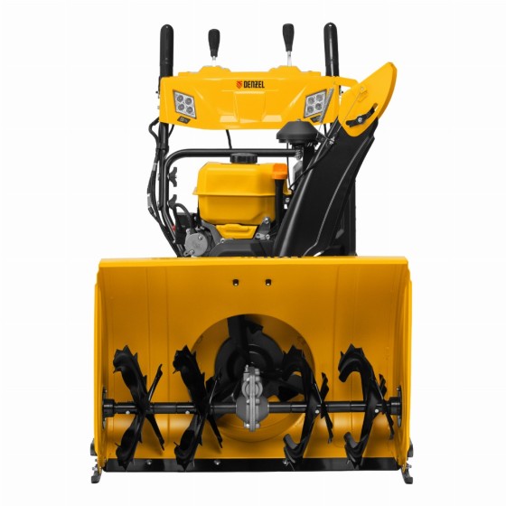 Бензиновая снегоуборочная машина SBL 711D PRO, 302cc, эл.старт, фара, обогрев, блок. дифф. Denzel 97655 Бензиновая снегоуборочная машина SBL 711D PRO, 302cc, эл.старт, фара, обогрев, блок. дифф. Denzel 97655