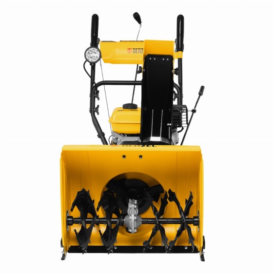 Бензиновая снегоуборочная машина SBM 610, 212 cc, ручной старт, фара Denzel 97653 Бензиновая снегоуборочная машина SBM 610, 212 cc, ручной старт, фара Denzel 97653