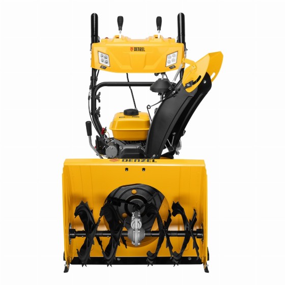 Бензиновая снегоуборочная машина SBM 610DT PRO, 212cc, гусеницы, эл.старт, блок. дифф. Denzel 97657 Бензиновая снегоуборочная машина SBM 610DT PRO, 212cc, гусеницы, эл.старт, блок. дифф. Denzel 97657